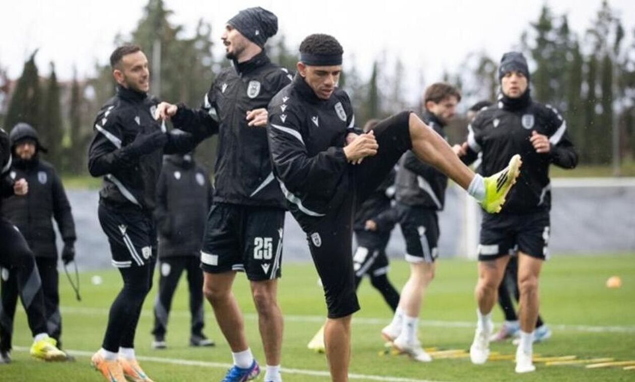 ΠΑΟΚ: Με τις ίδιες απουσίες η προπόνηση της Παρασκευής