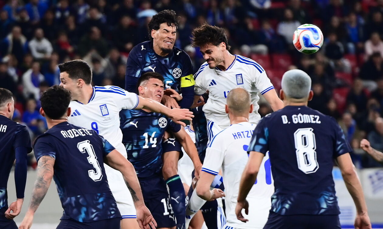 Ελλάδα - Παραγουάη 0-1: Ήττα που προσφέρει... υλικό στον Γιοβάνοβιτς