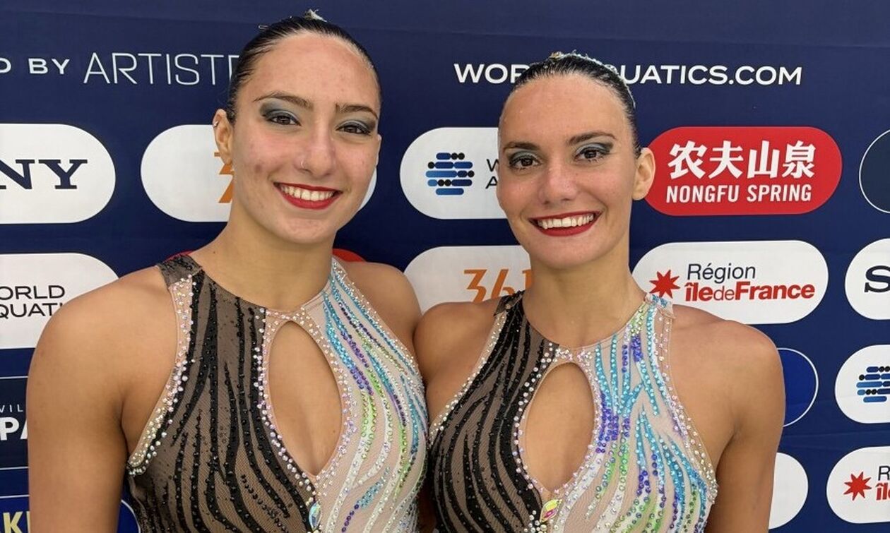 Καλλιτεχνική Κολύμβηση: Στην 7η θέση του Τεχνικού Ντουέτου οι Μαλκογεώργου / Θάνου