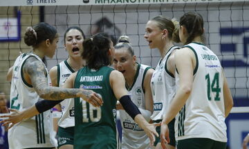 Βόλεϊ: Πέρασε στα ημιτελικά ο Παναθηναϊκός στις Γυναίκες
