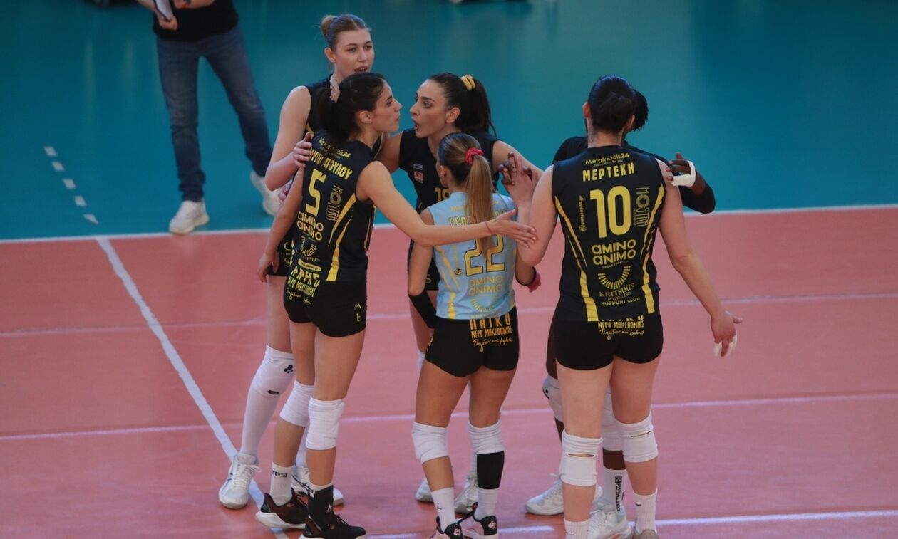 Άρης - Μίλων 3-0: Παραμένει στη Volley League η ομάδα της Θεσσαλονίκης 