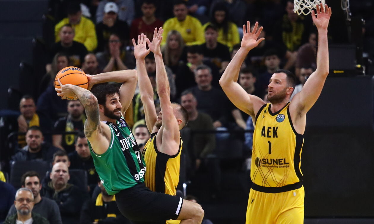 ΑΕΚ - Μπανταλόνα 87-84: Κράτησε το πλεονέκτημα