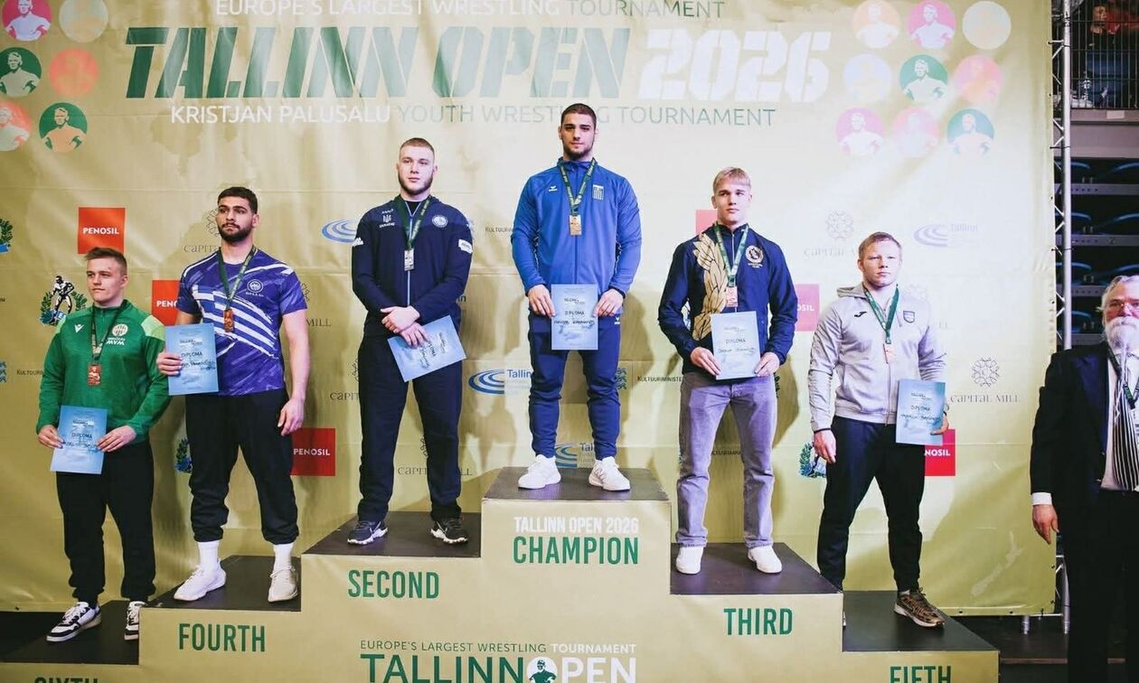 Πάλη: Έξι μετάλλια για την Ελλάδα στο Ταλίν