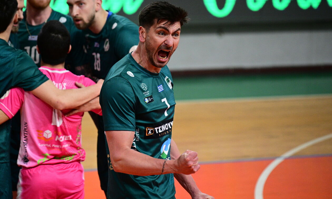 Mίλων - ΠΑΟΚ 3-1: Μία νίκη μακριά από τον τελικό της Volley League οι Νεοσμυρνιώτες!