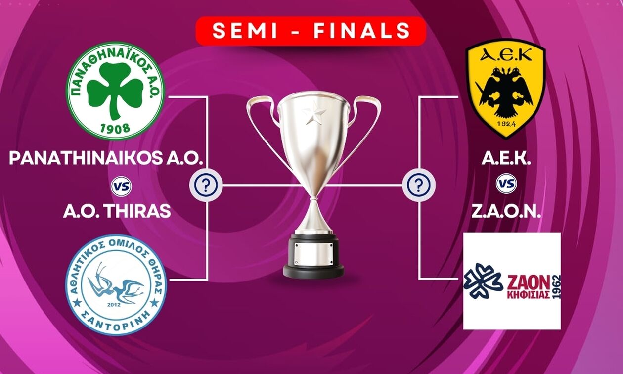 Volley League Γυναικών: Το πρόγραμμα των ημιτελικών