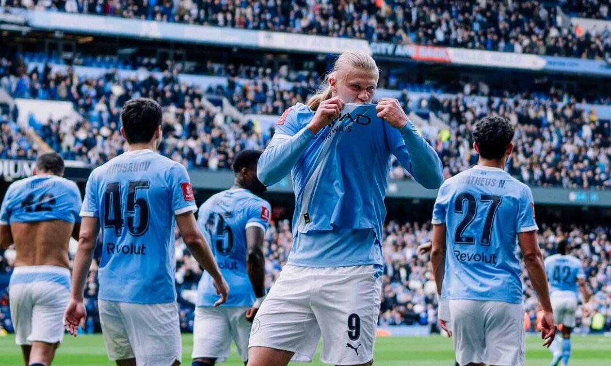 FA Cup: Πάρτι της Σίτι και του Χάαλαντ με τη Λίβερπουλ (4-0)