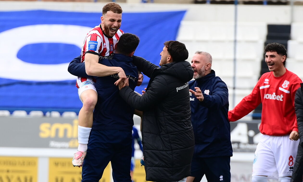 Κηφισιά - Πανσερραϊκός 1-2: Βήμα παραμονής τα «λιοντάρια» με «ήρωα» τον Tσαούση! 