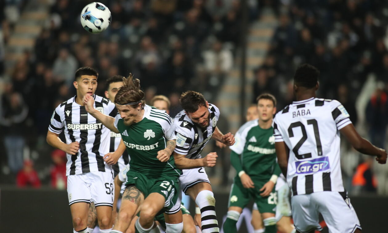 ΠΑΟΚ- Παναθηναϊκός 0-0: «Χ»αμένοι και οι δύο