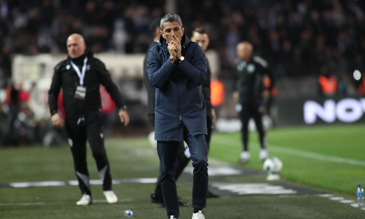 ΠΑΟΚ - Παναθηναϊκός: Έφυγε τρέχοντας από το γήπεδο ο Λουτσέσκου