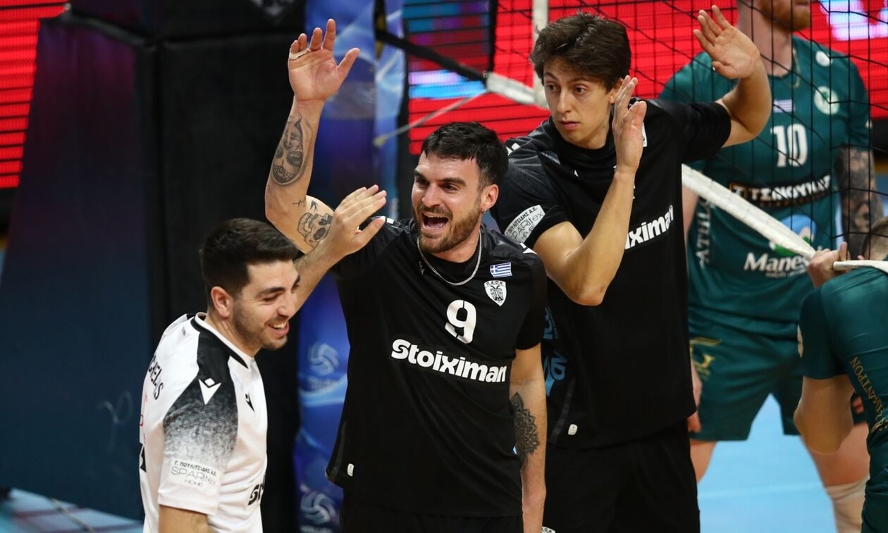 ΠΑΟΚ - Μίλων 3-0: Ισοφάρισε ξανά ο Δικέφαλος 