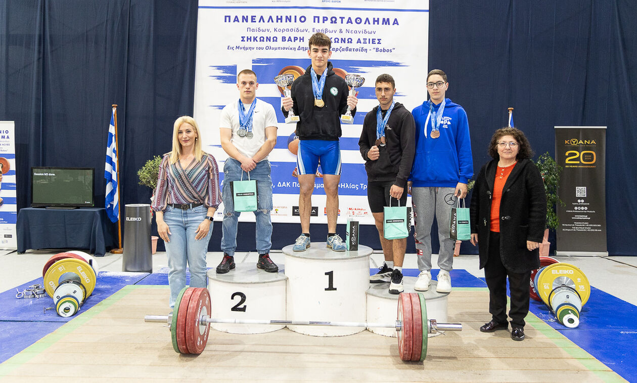Άρση Βαρών: Πολλές υποσχέσεις για το μέλλον και 18 ρεκόρ από τη νέα γενιά