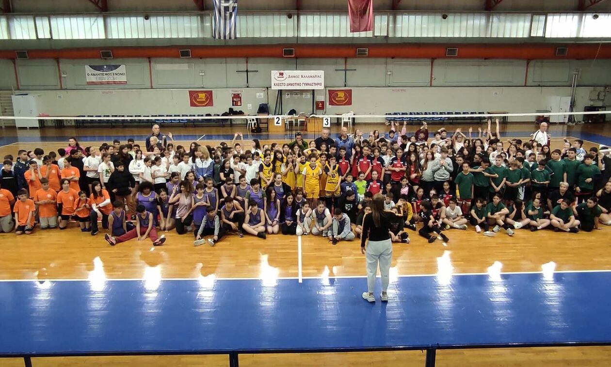 «Γνωρίζουμε το Mini Volley με Παιχνίδι», στο ΔΑΚ Καλαμαριάς