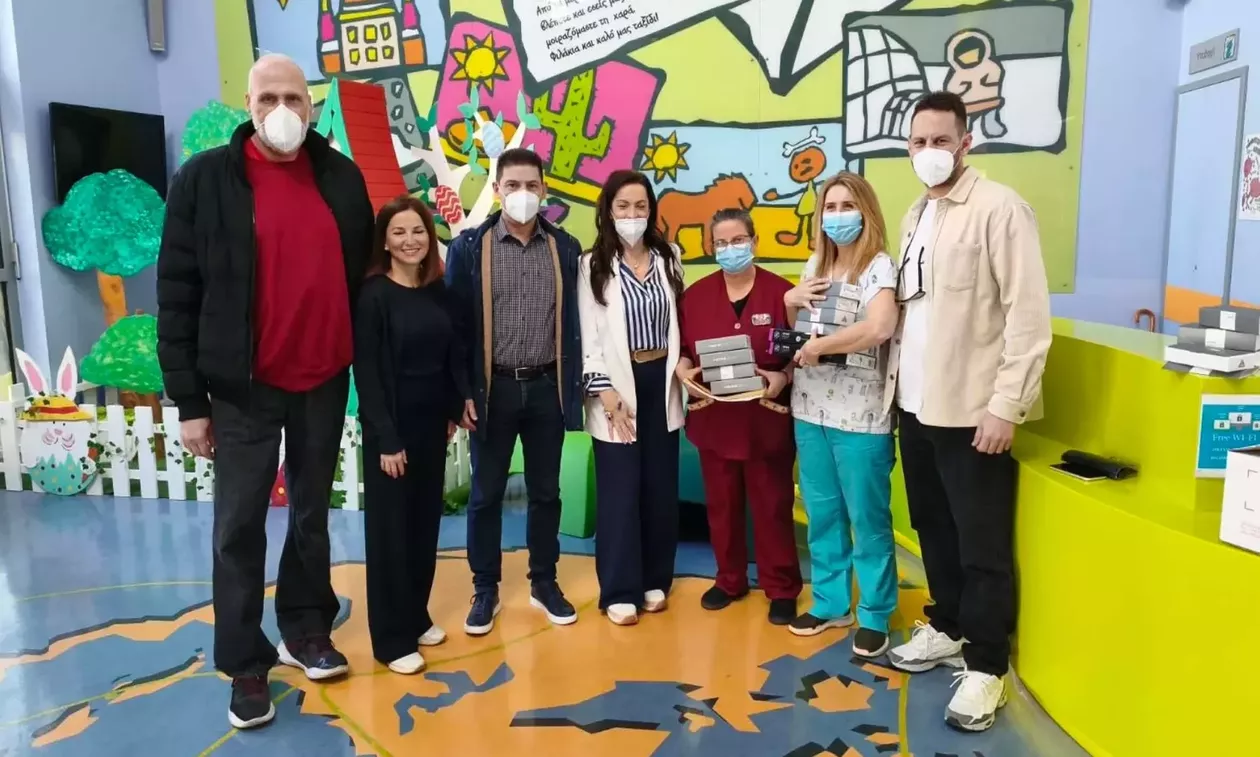 Ο Ολυμπιακός στηρίζει έμπρακτα τα παιδιά του Παιδοογκολογικού νοσοκομείου «Ελπίδα»