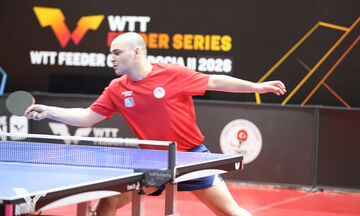 Σγουρόπουλος: Πλασαρίστηκε στις θέσεις 9-16 στο WTT Feeder II της Καππαδοκίας