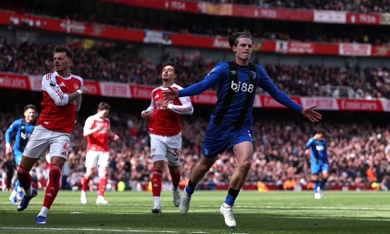 Premier League: Σε... ελεύθερη πτώση η Άρσεναλ, ήττα σοκ (1-2) από την Μπόρνμουθ