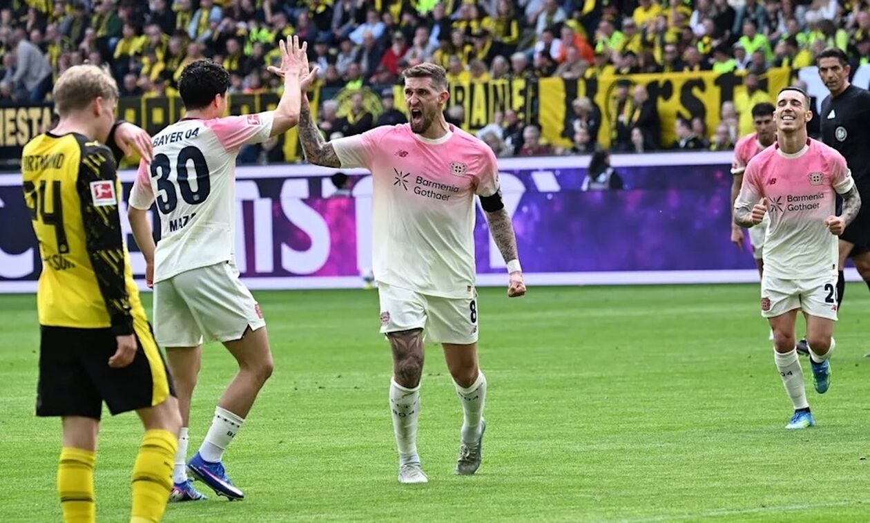 Bundesliga: Διπλό της Μπάγερ στο Ντόρτμουντ, μεγάλη νίκη η Λειψία, στα... τάρταρα η Βόλφσμπουργκ