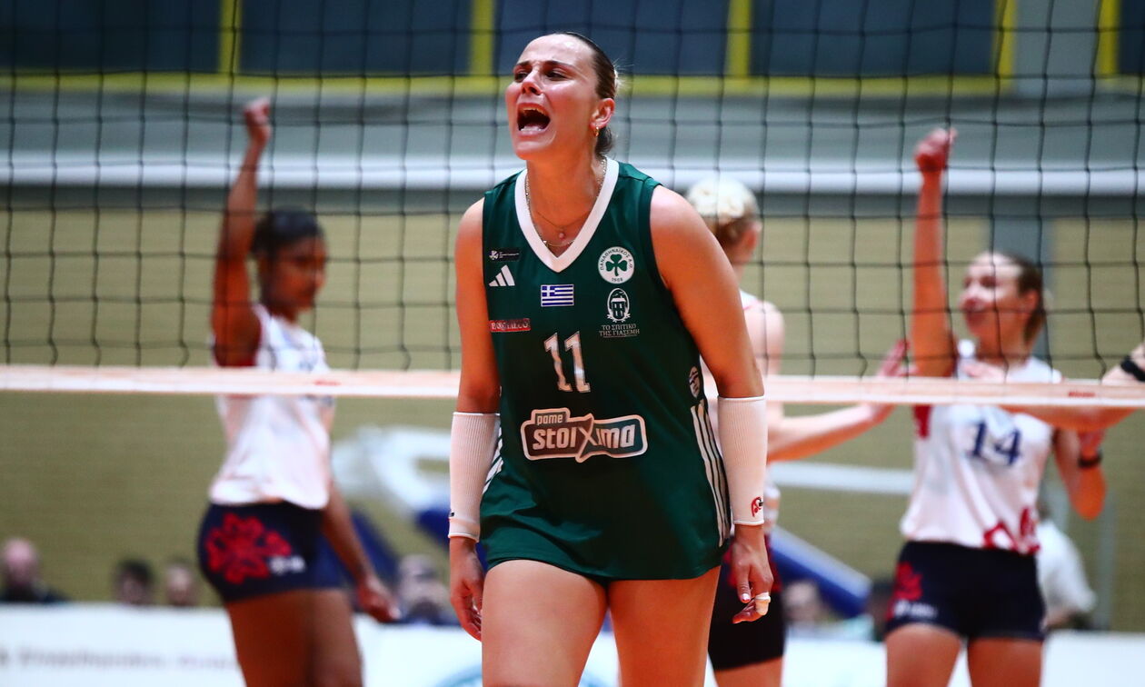 Βόλεϊ: Άνετα πήρε τον πρώτο τελικό ο Παναθηναϊκός