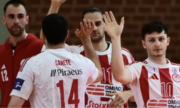 Oλυμπιακός - Ιωνικός Ν.Φ. 30-23: Πρώτο «ερυθρόλευκο» βήμα για τους τελικούς!