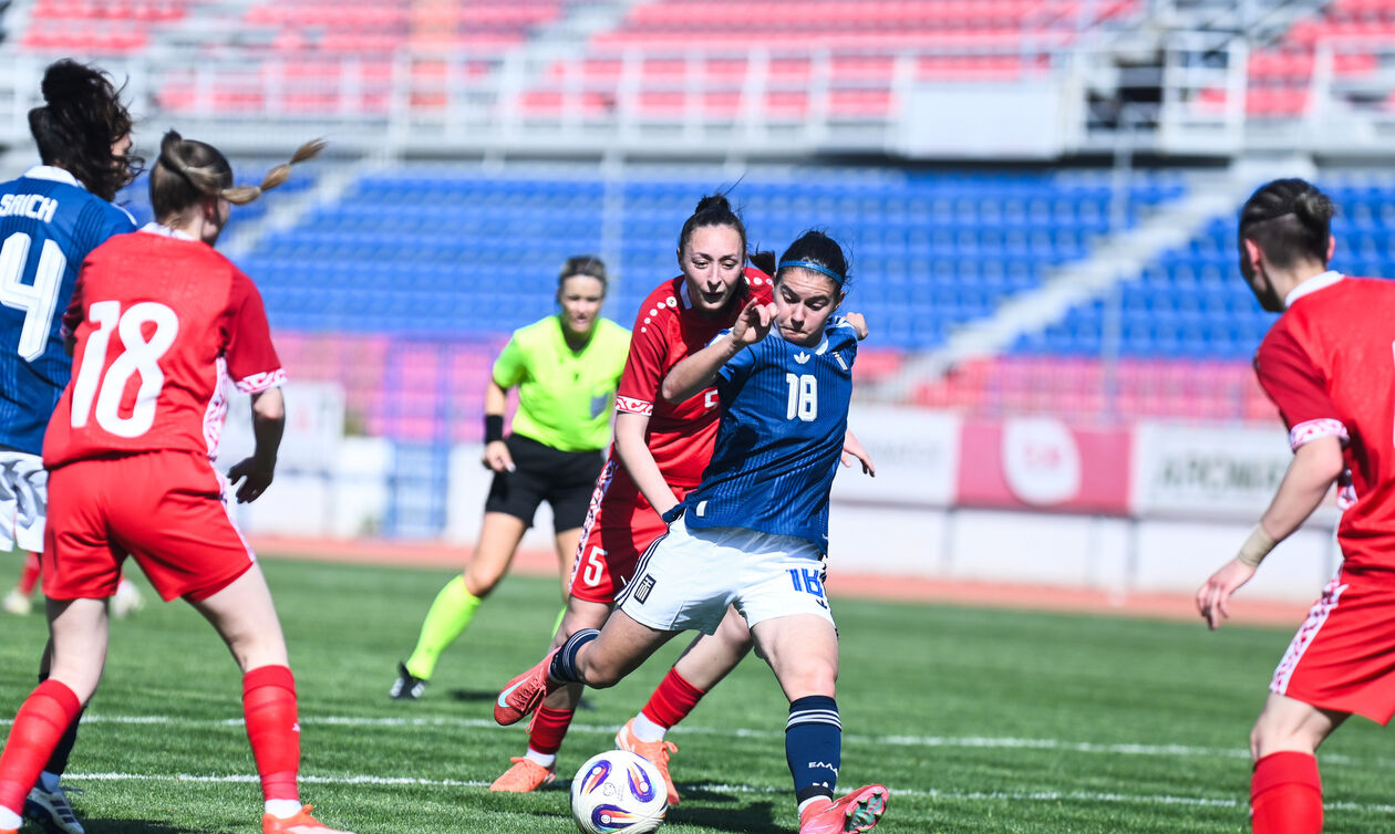 Εθνική Γυναικών: Φιλική ισοπαλία (1-1) με τη Μολδαβία