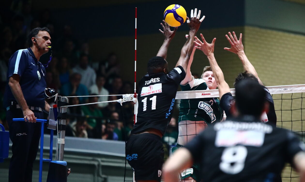 Παναθηναϊκός - Π.Α.Ο.Κ 3-1 σετ: Πρώτο «βήμα» τίτλου οι «πράσινοι»!