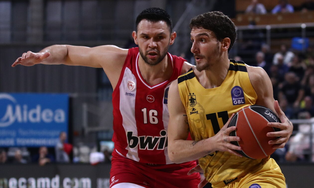 Live Streaming: Ολυμπιακός - Άρης (13:00)