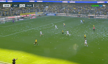 ΑΕΚ - ΠΑΟΚ 3-0: Τα highlights (vid)