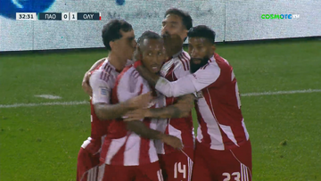 Παναθηναϊκός - Ολυμπιακός: Το γκολ του Ζέλσον για το 0-1! (vid)