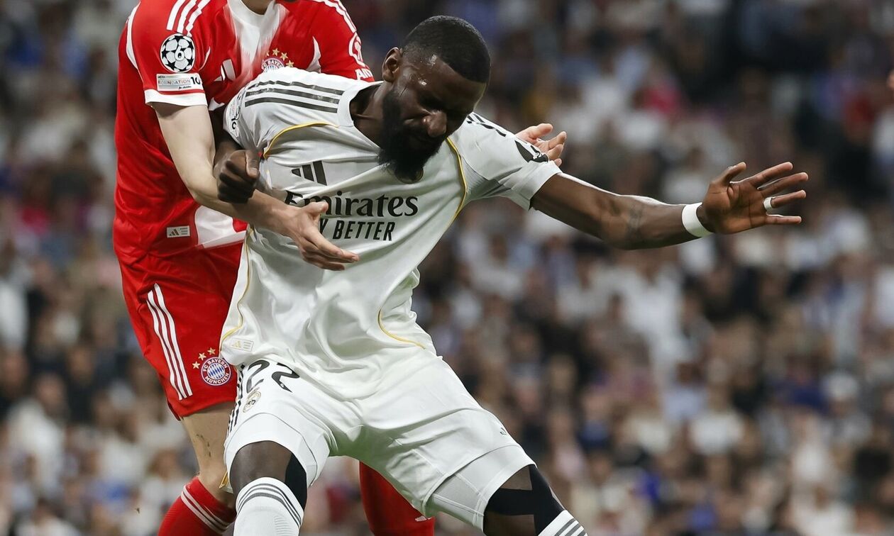 Ρεάλ Μαδρίτης: Ανατροπή με τον Ρούντιγκερ 