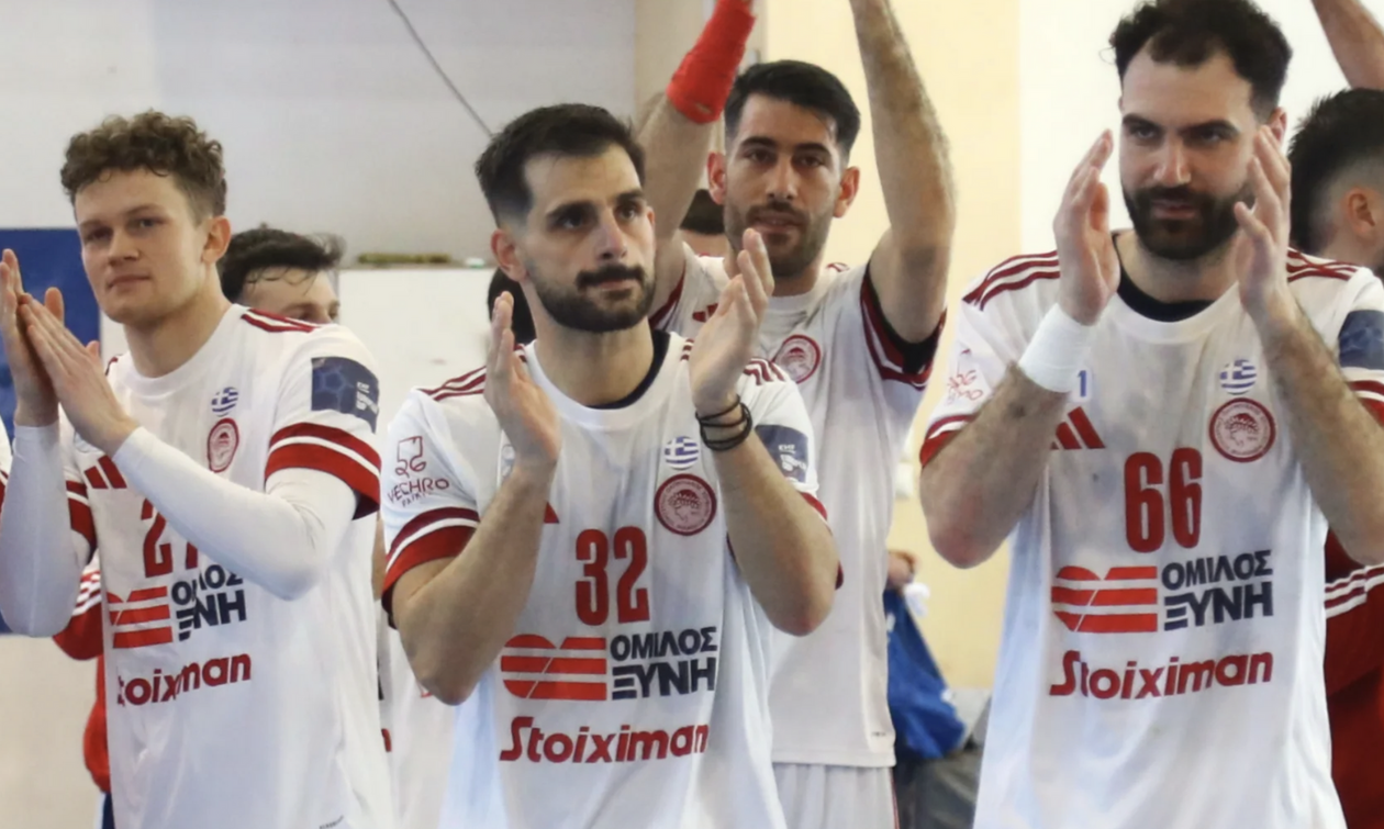 Ηandball Premier: Με... σκούπα στους τελικούς ο Ολυμπιακός (23-34 τον Ιωνικό Ν.Φ.)