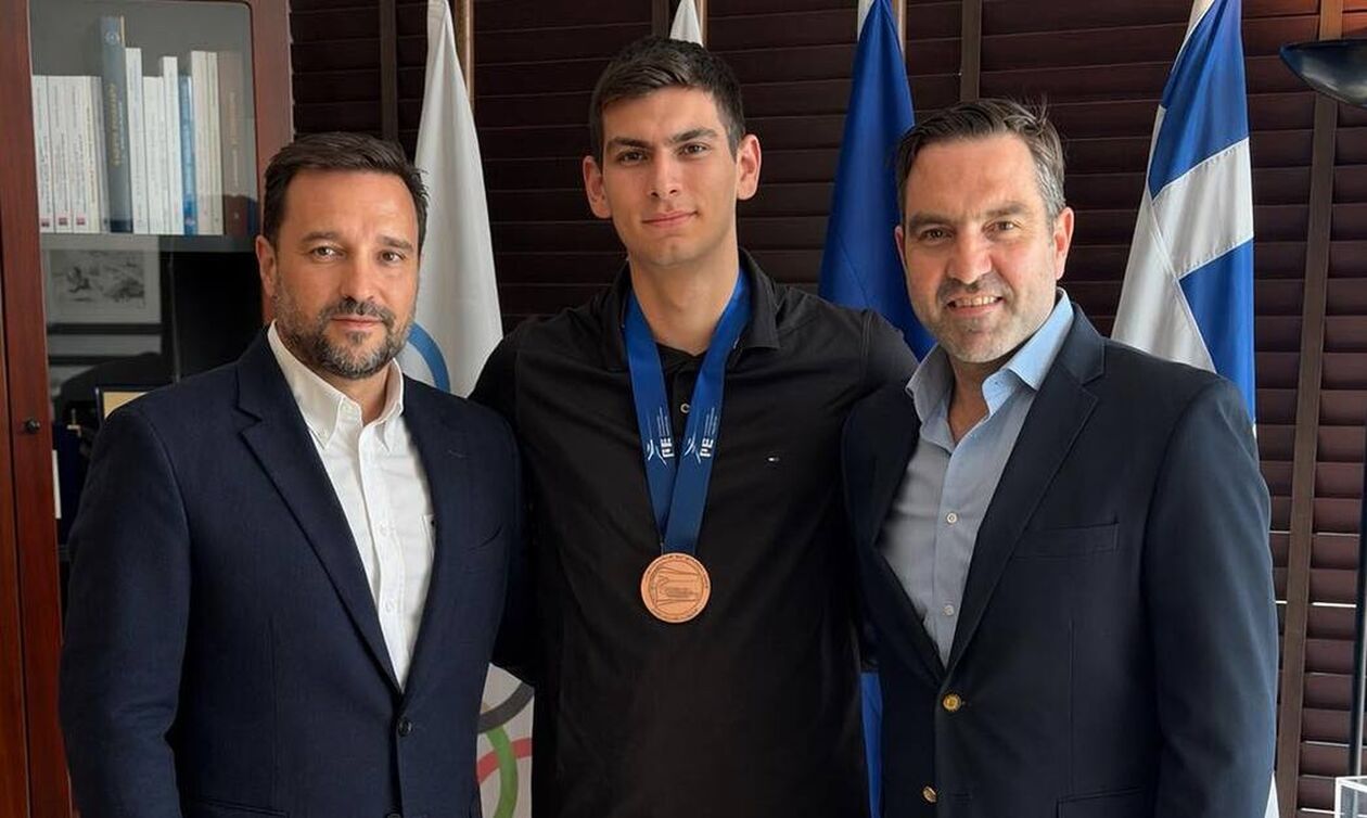 Ξιφασκία: Τα συγχαρητήρια του Χαλιορή για το ιστορικό μετάλλιο του Τζοβάνη