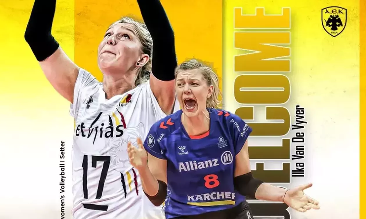 ΑΕΚ: Ανακοίνωσε την Ίλκα Βαν Ντε Βίβερ