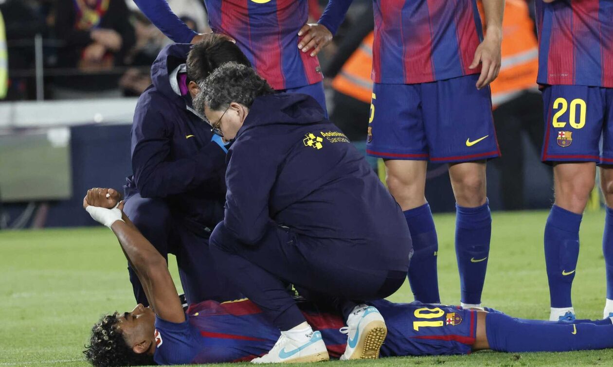 La Liga: Τρεις νίκες μακριά από τον τίτλο η Μπαρτσελόνα που έχασε με τραυματισμό Γιαμάλ και Κανσέλο 