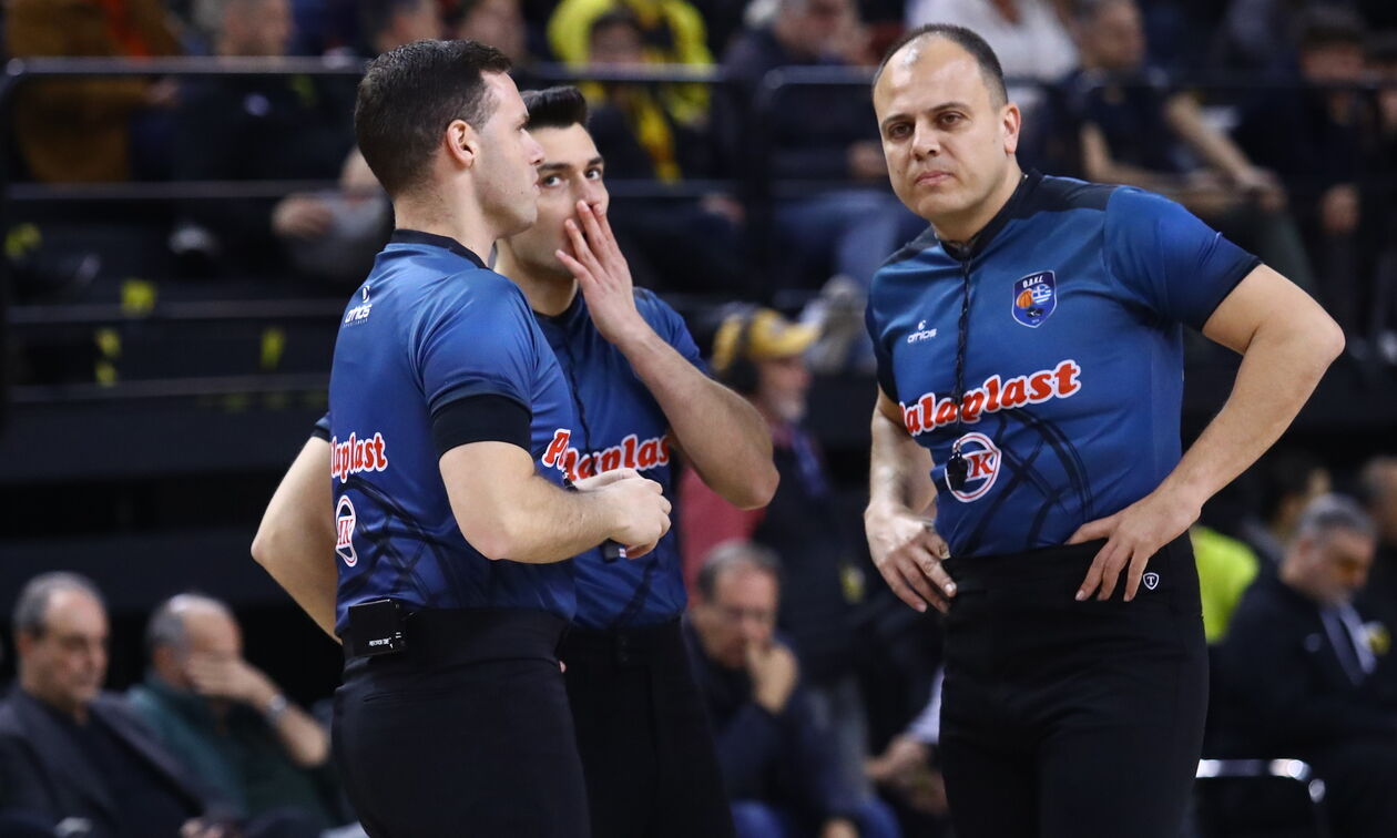 Greek Basket League: Οι διαιτητές της 26ης αγωνιστικής