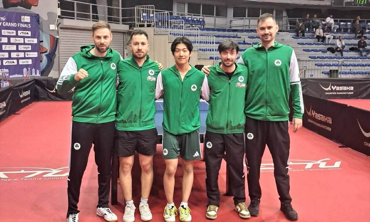 Πινγκ Πονγκ: Πρώτος στον όμιλο και πρόκριση για τον Παναθηναϊκό