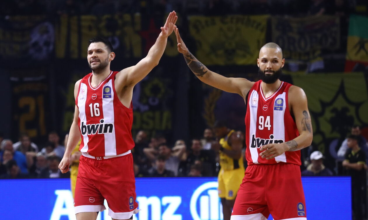 ΑΕΚ - Ολυμπιακός 84-94: Αήττητος στην κανονική περίοδο! (highlights)