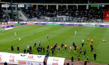 ΠΑΟΚ - ΟΦΗ: Το φινάλε του τελικού και η έκρηξη χαράς Κόντη και παικτών! (vid)