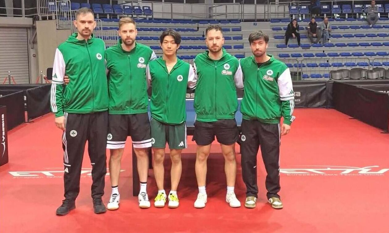 Πινγκ Πονγκ: Ο Παναθηναϊκός διεκδικεί τον τίτλο στο Europe Trophy Grand Final Ανδρών