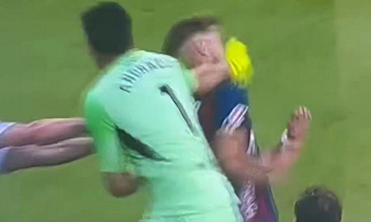 Επεισόδια στην Ισπανία, με γκολκίπερ να δίνει μπουνιά σε αντίπαλο (vid)