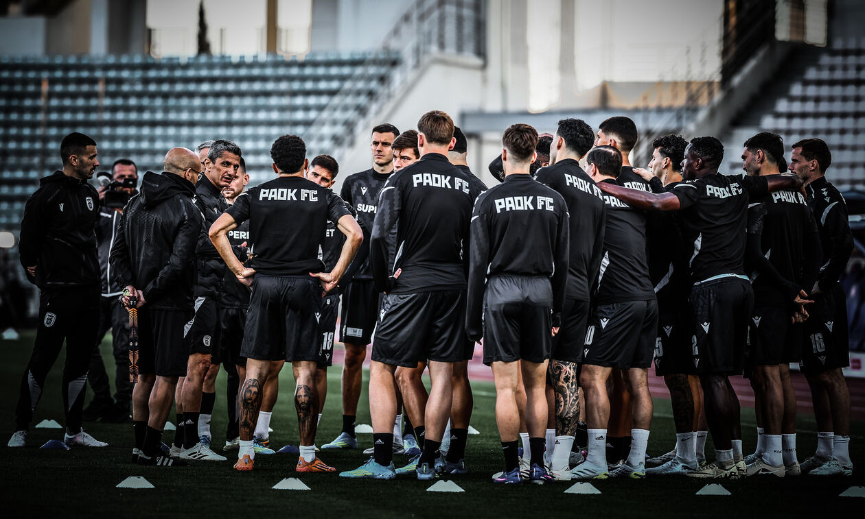 ΠΑΟΚ: Προπόνηση με τις γνωστές απουσίες
