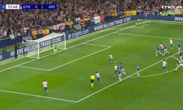 Ατλέτικο Μαδρίτης-Άρσεναλ: Με πέναλτι το 1-1 από τον Άλβαρες