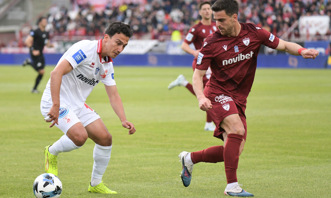 Πανσερραϊκός – ΑΕΛ 1-1: Ισοφάρισε με πέναλτι στο 99’ ο Καρελης