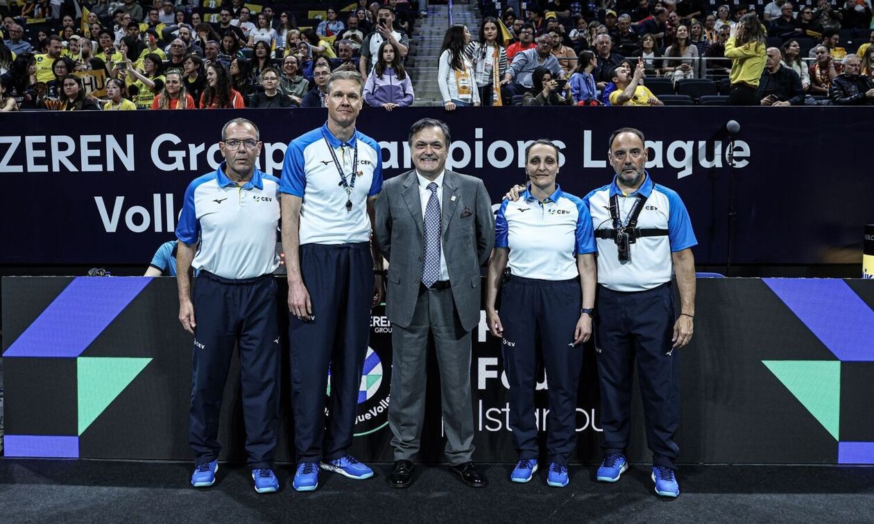 Πρώτος διαιτητής στον τελικό του CEV Champions League Γυναικών ο Κουτούλας