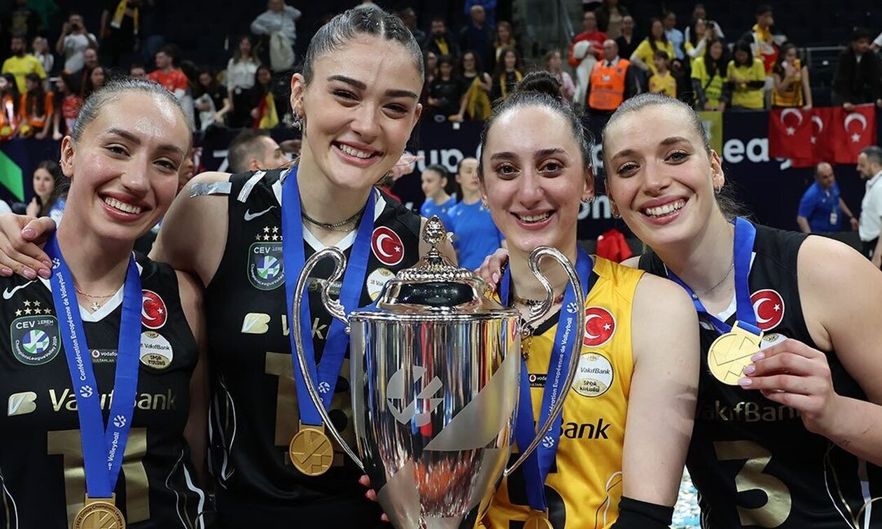 CEV Champions League Γυναικών: Πρωταθλήτρια Ευρώπης για έβδομη φορά η Βάκιφμπανκ