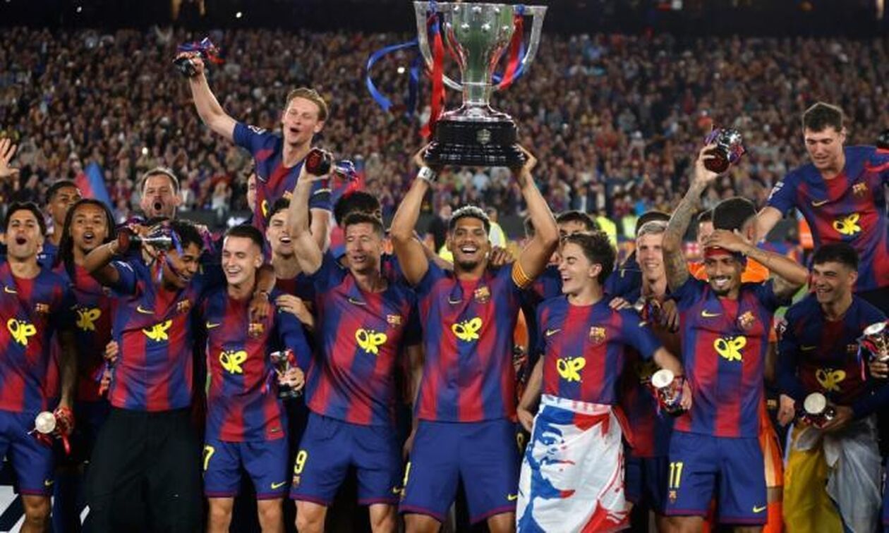 La Liga: Πρωταθλήτρια για 2η σερί σεζόν και 29η φορά η Μπαρτσελόνα με θρίαμβο στο clasico!