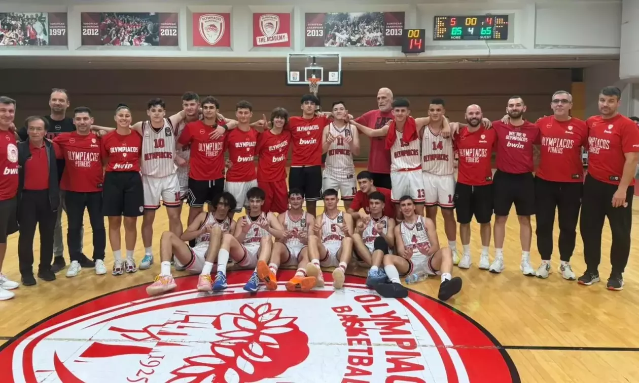 Πρωταθλητές ΕΣΚΑΝΑ οι Παίδες του Ολυμπιακού