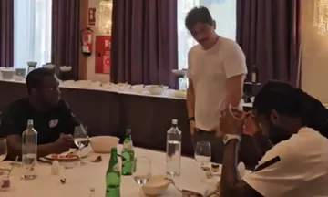 Στο γεύμα του Παναθηναϊκού ο Δημήτρης Γιαννακόπουλος (vid)
