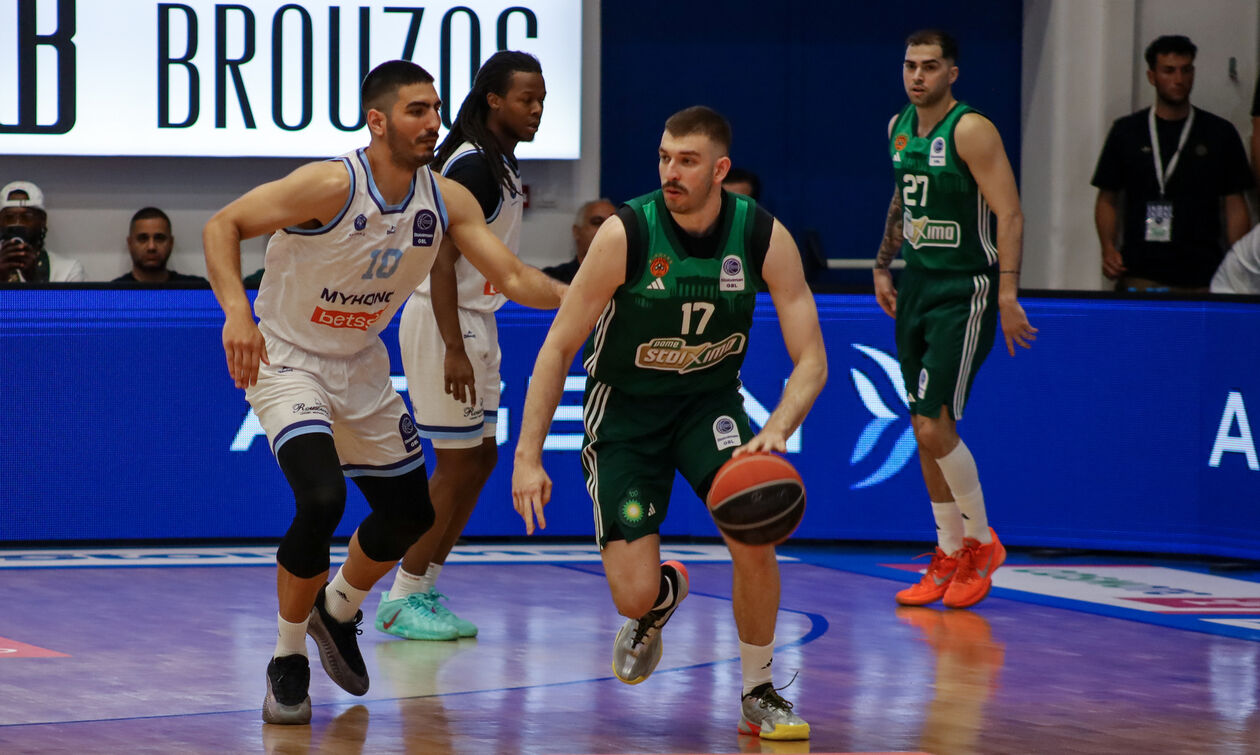 Μύκονος - Παναθηναϊκός 76-90: Στα ημιτελικά οι «πράσινοι» (highlights)