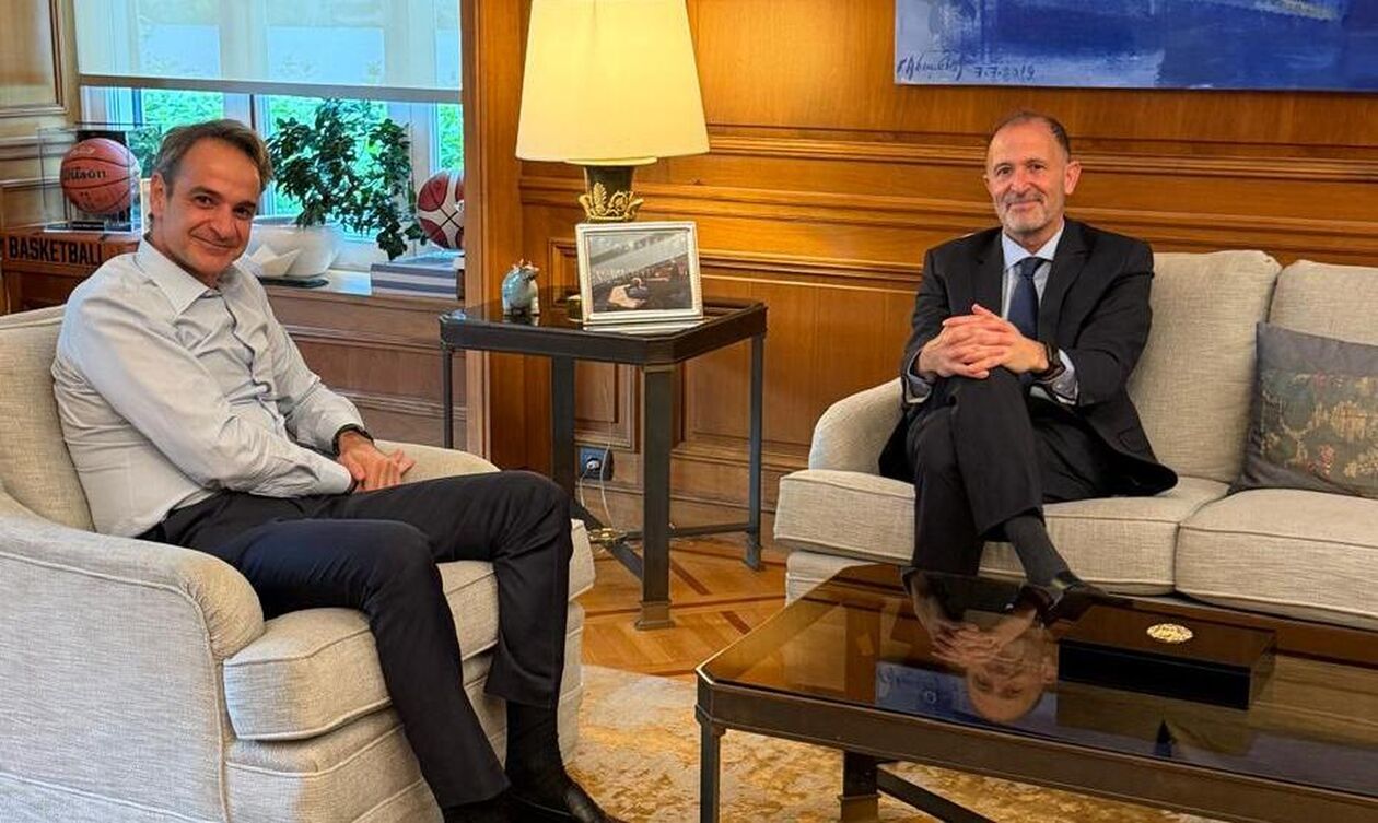 Μητσοτάκης: Συναντήθηκε με τον Τσους Μπουένο, ενόψει του Final Four