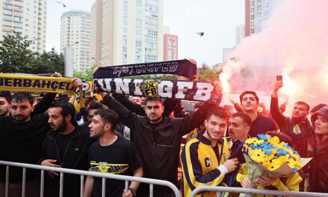 Χαμός στην αναχώρηση της Φενέρ