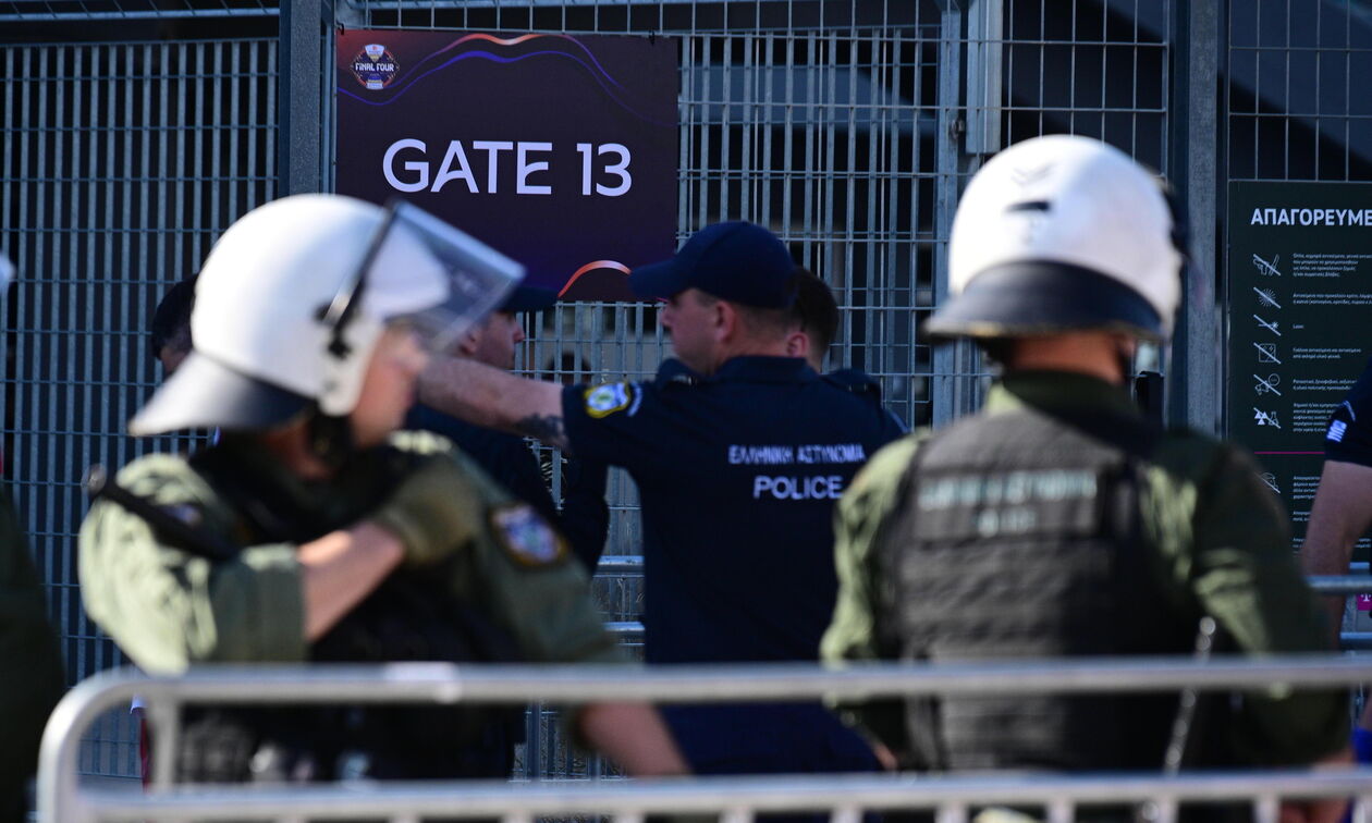Εννέα συλλήψεις και επτά προσαγωγές στους ελέγχους για τον τελικό του Final Four